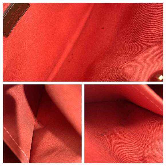 Louis Vuitton Bloomsbury PM Shoulder Bag, Damier Ebene, Brown, N42251, DU0126... - Picture 7 of 10